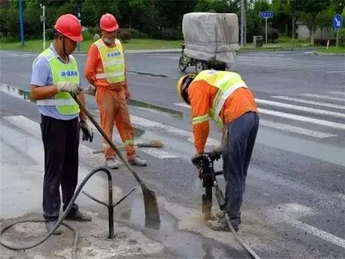 江边乡地基下沉注浆